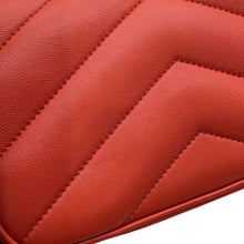Load image into Gallery viewer, SAINT LAURENT PARIS Loulou Toy Chain Shoulder Bag Orange821749 Lambskin Size Mini
