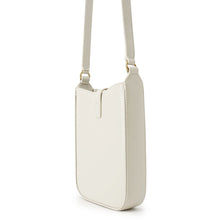 Load image into Gallery viewer, SAINT LAURENT PARIS LE 5A7 Vertical Shoulder Bag Light Gray735214 Calf Leather Size Mini
