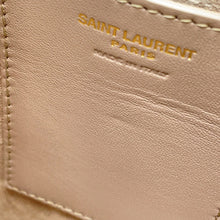 Load image into Gallery viewer, SAINT LAURENT PARIS LE 5A7 Vertical Shoulder Bag Light Gray735214 Calf Leather Size Mini
