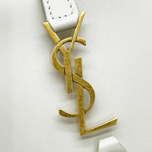 Load image into Gallery viewer, SAINT LAURENT PARIS LE 5A7 Vertical Shoulder Bag Light Gray735214 Calf Leather Size Mini
