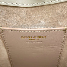 Load image into Gallery viewer, SAINT LAURENT PARIS LE 5A7 Vertical Shoulder Bag Light Gray735214 Calf Leather Size Mini
