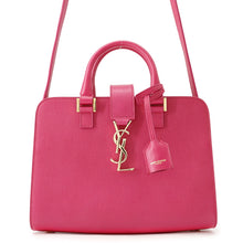 Load image into Gallery viewer, SAINT LAURENT PARIS Baby Cabas 2-Way Handbag Pink568853 Leather
