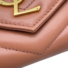 将图像加载到图库查看器中，SAINT LAURENT PARIS Cassandra Wallet Barely Pink372264 Leather
