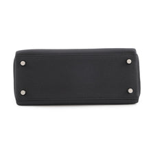 将图像加载到图库查看器中，HERMES Kelly Retourne Black Togo Leather Size 25
