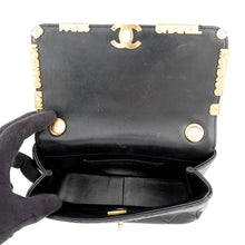 Load image into Gallery viewer, CHANEL Matelasse ChainShoulder Bag BlackAS3731 Lambskin Rhinestone Faux Pearl
