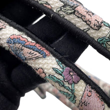 将图像加载到图库查看器中，Dior Book Tote Toile de Jouy Papillon White/MulticolorM1296ZEEV Canvas Size Medium
