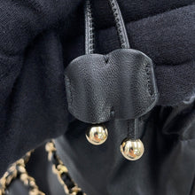 Load image into Gallery viewer, CHANEL Drawstring BagBag ChainShoulder Bag BlackAS2314-B04880-94305 Lambskin
