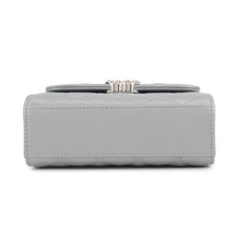 Load image into Gallery viewer, CHANEL Top-handle shoulder bag SilverAP3237 Lambskin
