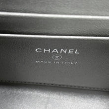 Load image into Gallery viewer, CHANEL Top-handle shoulder bag SilverAP3237 Lambskin
