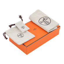 将图像加载到图库查看器中，HERMES Nap To Go Black Box Calf Leather
