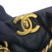 将图像加载到图库查看器中，CHANEL Matelasse Drawstring Backpack BlackAS3947-B11035-94305 Leather Size Mini
