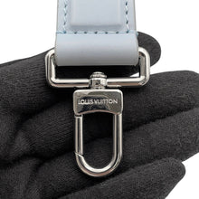 将图像加载到图库查看器中，LOUIS VUITTON side trunk Light Blue Grained Calf Leather Size PM
