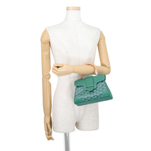 将图像加载到图库查看器中，GOYARD Saigon Soft Bag GreenSAIGONMINTY09CL09P PVC Leather Size Mini
