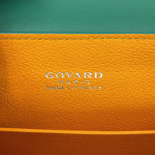 将图像加载到图库查看器中，GOYARD Saigon Soft Bag GreenSAIGONMINTY09CL09P PVC Leather Size Mini
