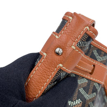 Load image into Gallery viewer, GOYARD Petit Flo Bucket Bag Black/TanPEFLOTPMLTY01CL03P PVC Leather

