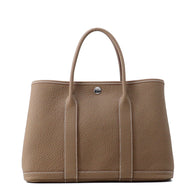 HERMES Garden Party Etoupe Negonda Leather Size TPM