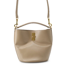 Load image into Gallery viewer, CELINE Teen Bucket 2-Way Shoulder Bag Beige197573CR4.03SA Smooth Calf Leather Size 16

