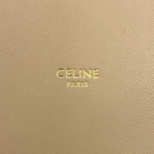 Load image into Gallery viewer, CELINE Teen Bucket 2-Way Shoulder Bag Beige197573CR4.03SA Smooth Calf Leather Size 16
