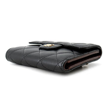 Load image into Gallery viewer, CHANEL Classic Small flap wallet BlackAP0231 Lambskin
