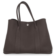 HERMES Garden Party Ebene Negonda Leather Size PM