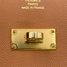 Load image into Gallery viewer, HERMES Kelly Pocket Slim Gold Epsom
