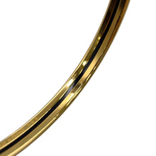 将图像加载到图库查看器中，HERMES Enamel Bangle Zodiac Signs Beige Run Gold Plated Enamel

