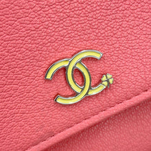 Load image into Gallery viewer, CHANEL Classic Chain Wallet Pink Leather
