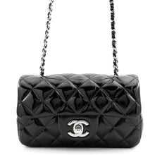 Load image into Gallery viewer, CHANEL Matelasse Mini Flap Bag BlackA65050 Patent Leather
