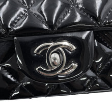 Load image into Gallery viewer, CHANEL Matelasse Mini Flap Bag BlackA65050 Patent Leather
