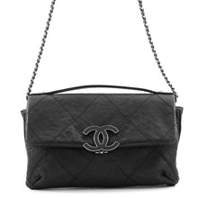 Load image into Gallery viewer, CHANEL Hamptons Line 2-Way Shoulder Bag BlackA66128 Leather
