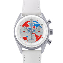 Load image into Gallery viewer, TAG HEUER Carrera Chronograph Expo 2025 Osaka Limited Edition Stainless Steel LeatherCBS221C.FC6619
