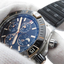 将图像加载到图库查看器中，BREITLING Super Chronomat 44 Four-Year Calendar Stainless Steel RubberI19320251B1S1
