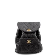 Load image into Gallery viewer, CHANEL Matelasse Backpack BlackA10177 Lambskin
