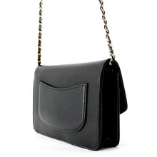 Load image into Gallery viewer, CHANEL CC Logo Chain Wallet BlackAP4653 Caviar Leather
