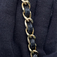 Load image into Gallery viewer, CHANEL CC Logo Chain Wallet BlackAP4653 Caviar Leather
