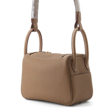 Load image into Gallery viewer, HERMES Lindy Etoupe Taurillon Clemence Size Mini
