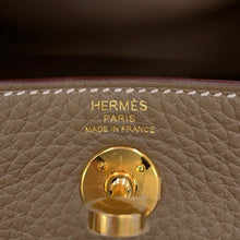 Load image into Gallery viewer, HERMES Lindy Etoupe Taurillon Clemence Size Mini
