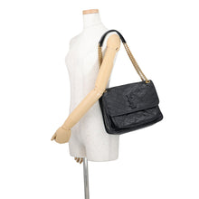 Load image into Gallery viewer, SAINT LAURENT PARIS Niki ChainShoulder Bag Black633158 Vintage Calf Leather Size Medium
