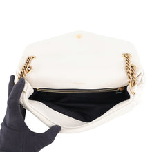 Load image into Gallery viewer, SAINT LAURENT PARIS Calypso Chain Shoulder Bag Off-white734153 Lambskin Size Small
