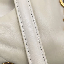 Load image into Gallery viewer, SAINT LAURENT PARIS Calypso Chain Shoulder Bag Off-white734153 Lambskin Size Small
