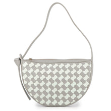 Load image into Gallery viewer, Bottega Veneta Mini Sunrise Shoulder Bag Gray/Light Blue763747 Leather
