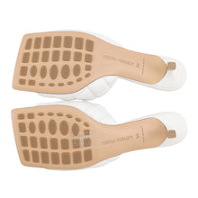 将图像加载到图库查看器中，Bottega Veneta Quilted Padded Mules White729764VBRR09122 Leather Size 36
