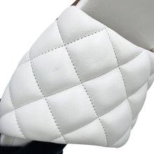 将图像加载到图库查看器中，Bottega Veneta Quilted Padded Mules White729764VBRR09122 Leather Size 36
