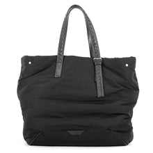 Load image into Gallery viewer, Bottega Veneta Crossroads Buckle Tote Bag Black776201VCQGC8803 Nylon Leather
