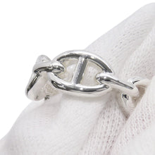 将图像加载到图库查看器中，HERMES Chaine d'Ancre Anchene Ring Size PM/52/#12 SV925
