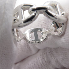 将图像加载到图库查看器中，HERMES Chaine d'Ancre Anchene Ring Size PM/52/#12 SV925
