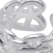 将图像加载到图库查看器中，HERMES Chaine d'Ancre Anchene Ring Size GM/52/#12 SV925
