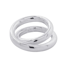 将图像加载到图库查看器中，HERMES Caba Cityslide clutchertige Ring Size 54/#14 SV925
