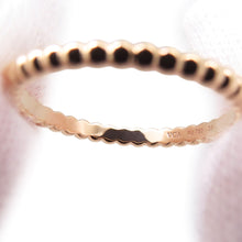 Load image into Gallery viewer, Van Cleef &amp; Arpels Perlée GoldPearl Ring Size Small/55/#15VCARPJMF55/VCARPJMF00 18K Pink Gold
