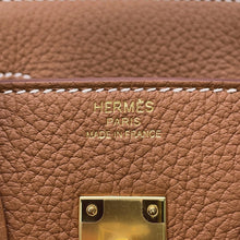 将图像加载到图库查看器中，HERMES Birkin Gold Togo Leather Size 25
